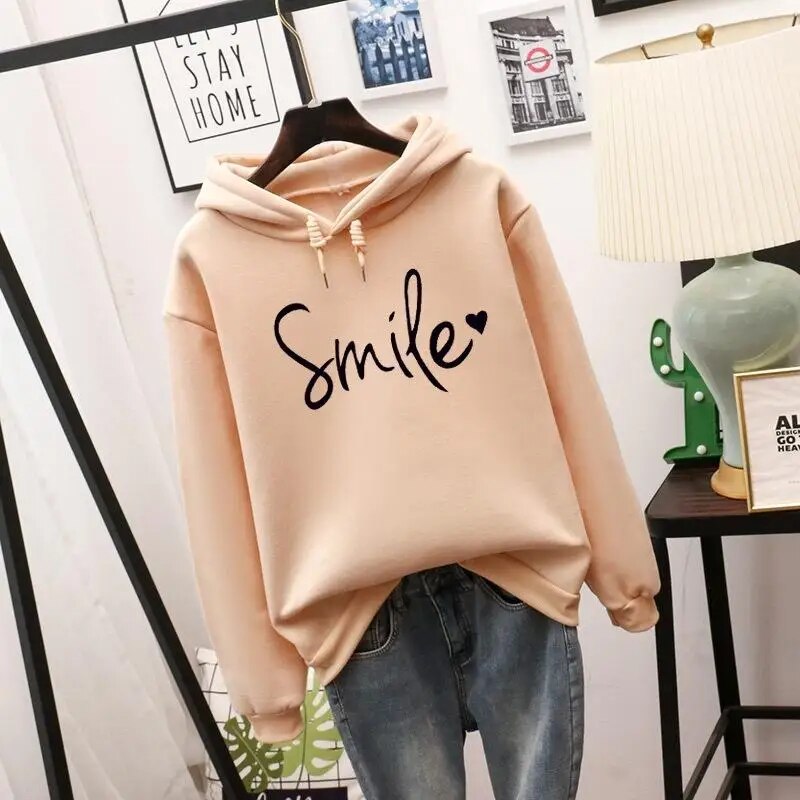 Blair - Women's Relaxed Hoodie with a Drawstring - photo 1