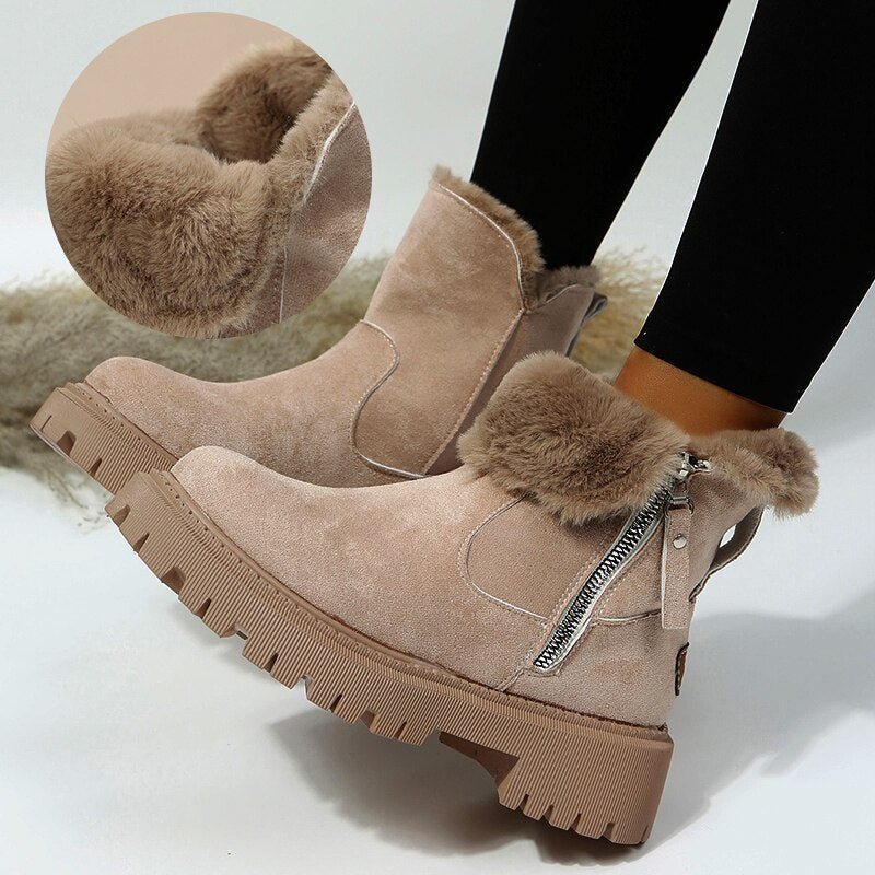 Brenna - Women's Boots with Zip Front - photo 7