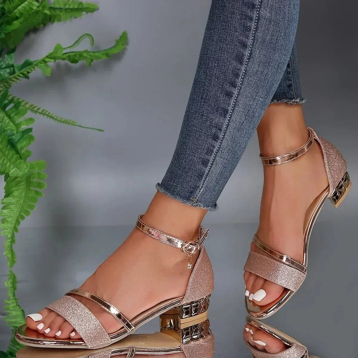 Women's Arch Support Sandals with Cushioned Footbed - photo 8