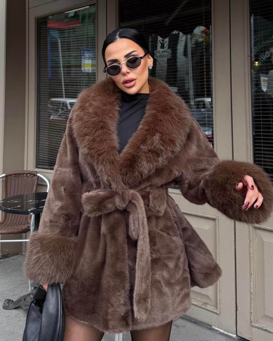 Catriona - Women's Coat with Long Sleeves - photo 4