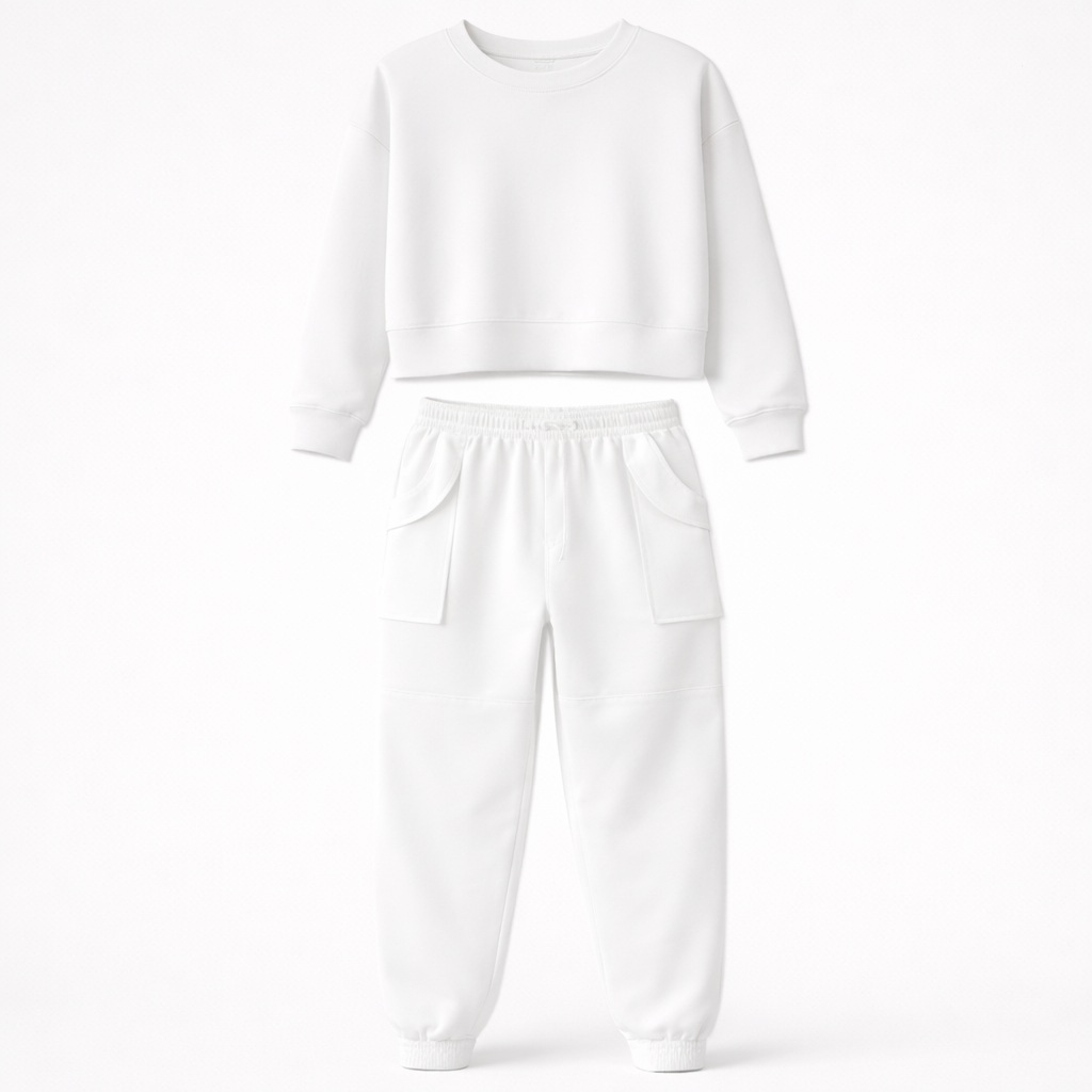 Coco - Women's Relaxed Two-Piece Set with Zip Front and Wide Leg - photo 10