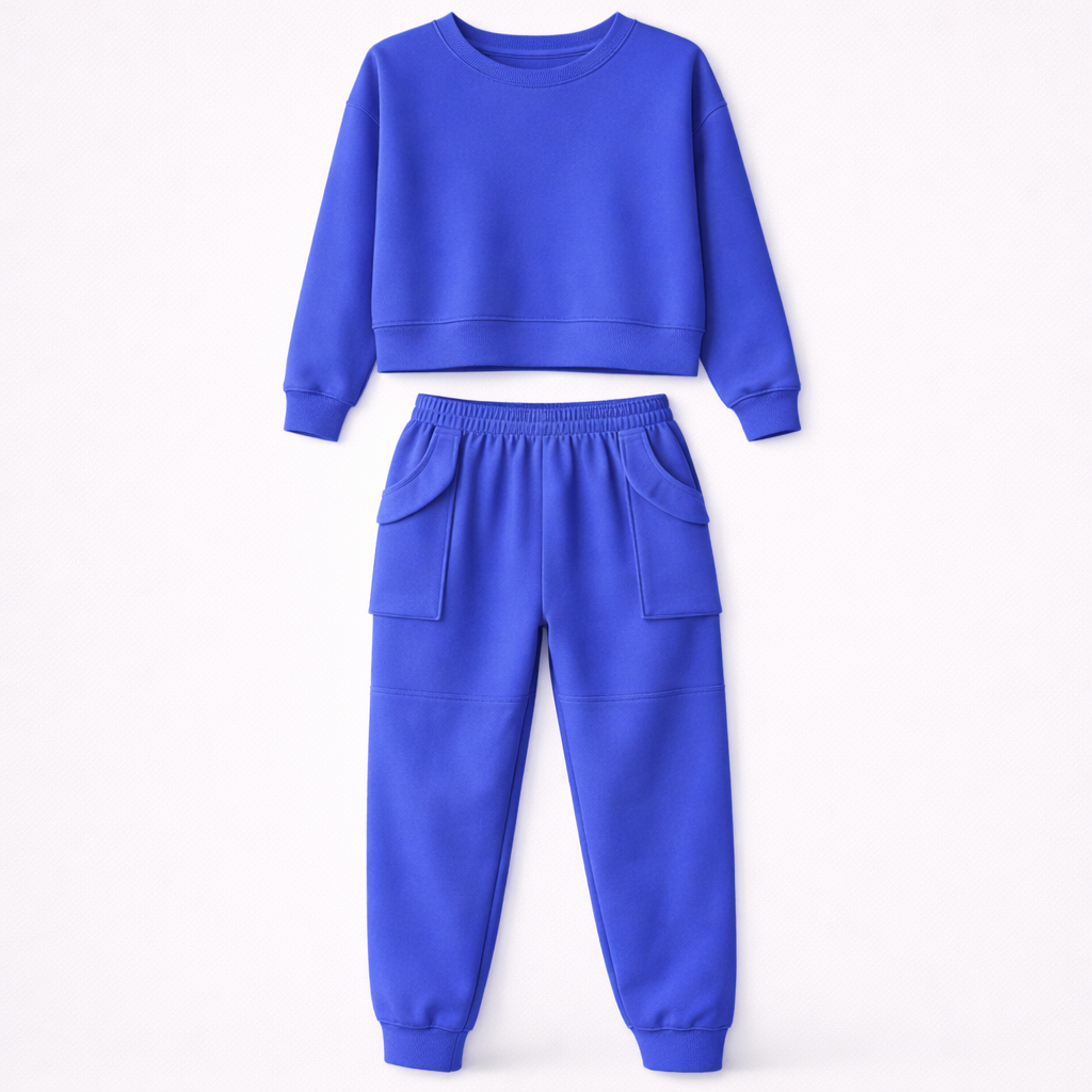 Coco - Women's Relaxed Two-Piece Set with Zip Front and Wide Leg - photo 6