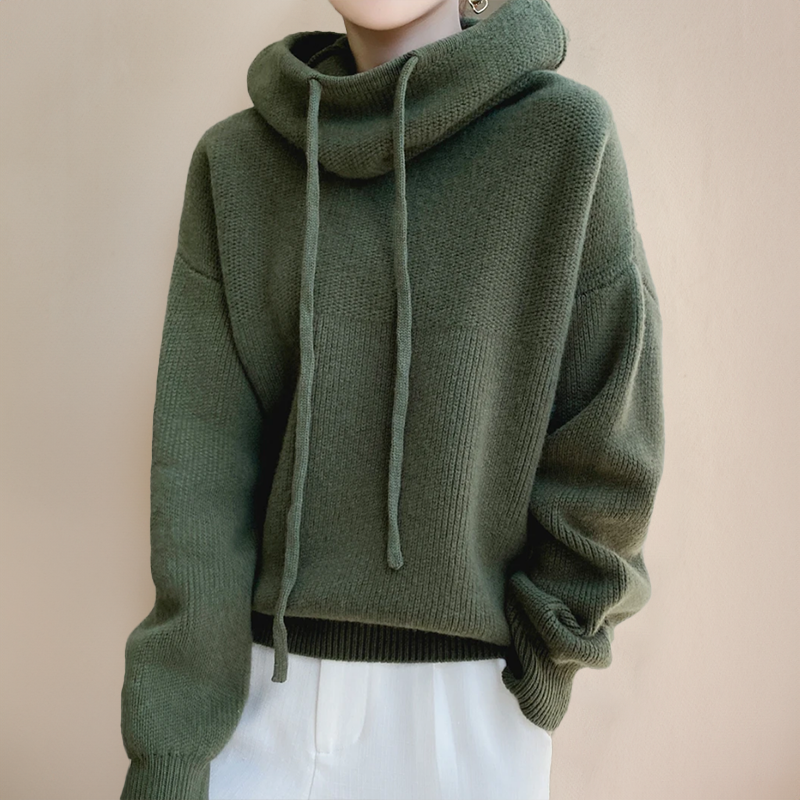 Maglione lavorato a maglia da donna