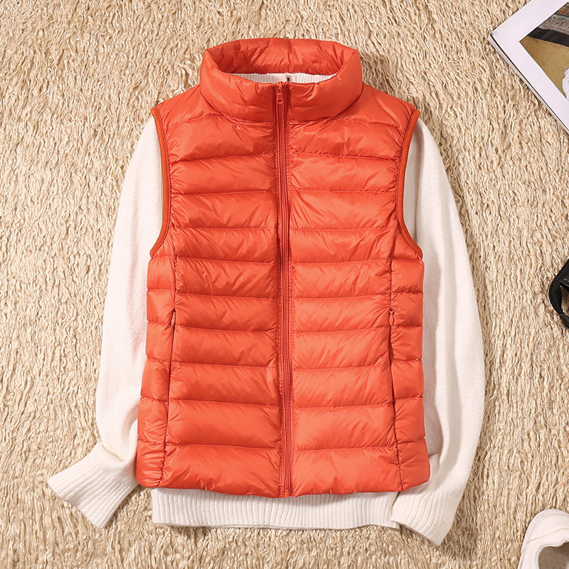 Demelza - Women's Cardigan with Pleats and Sleeveless Cut - photo 10