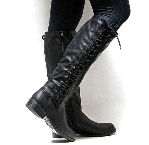 Domitilla - Women's Winter Boots with Lace-Up Front - photo 1