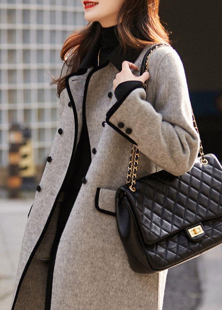 Women's Tailored Wool Coat Stylish - photo 3