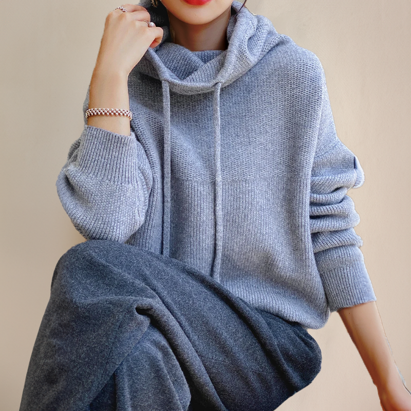 Maglione lavorato a maglia da donna