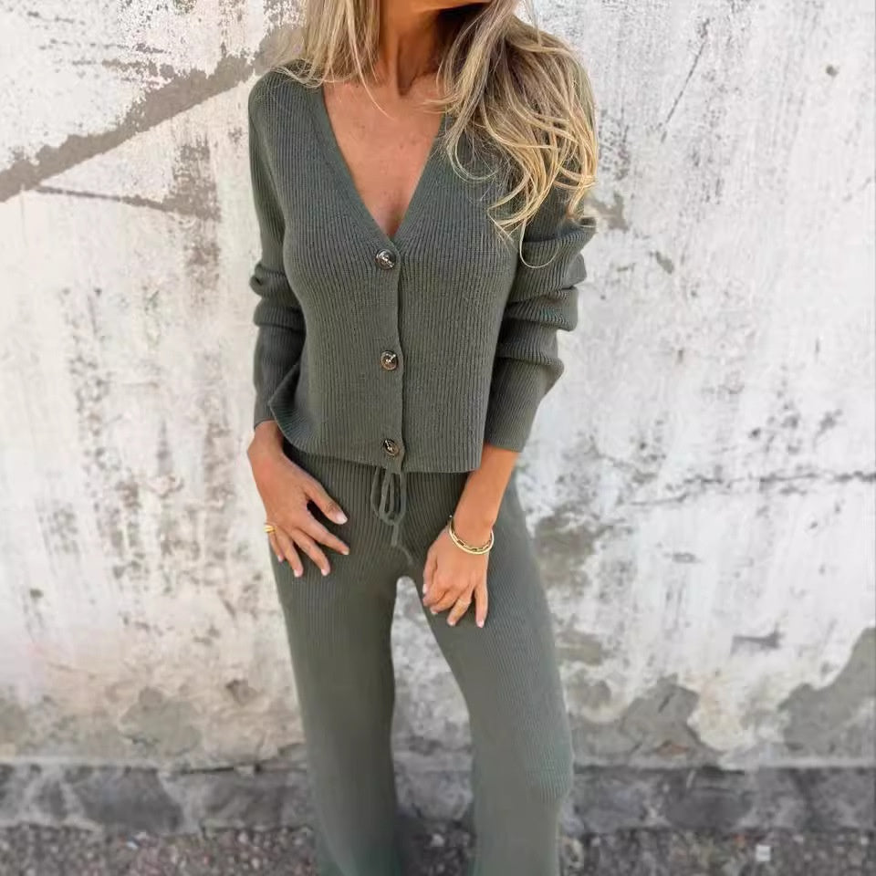Edith - Women's Knitted Two-Piece Set - photo 3