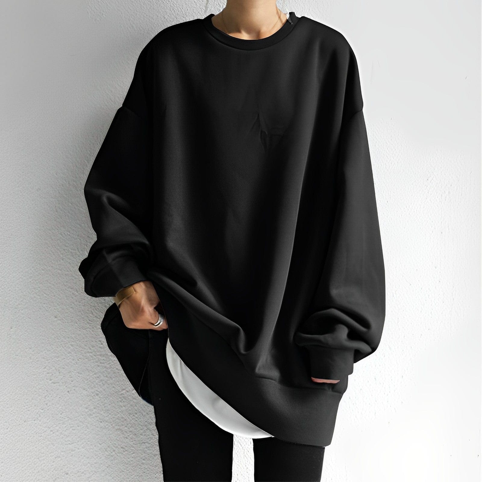 Zara - Women's Oversized Sweater - photo 2