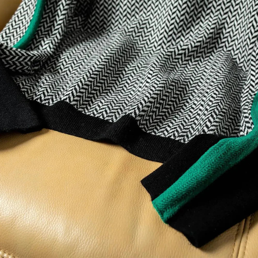 Ellery-Rose - Women's Jumper with Stripe and Roll Neck - photo 9