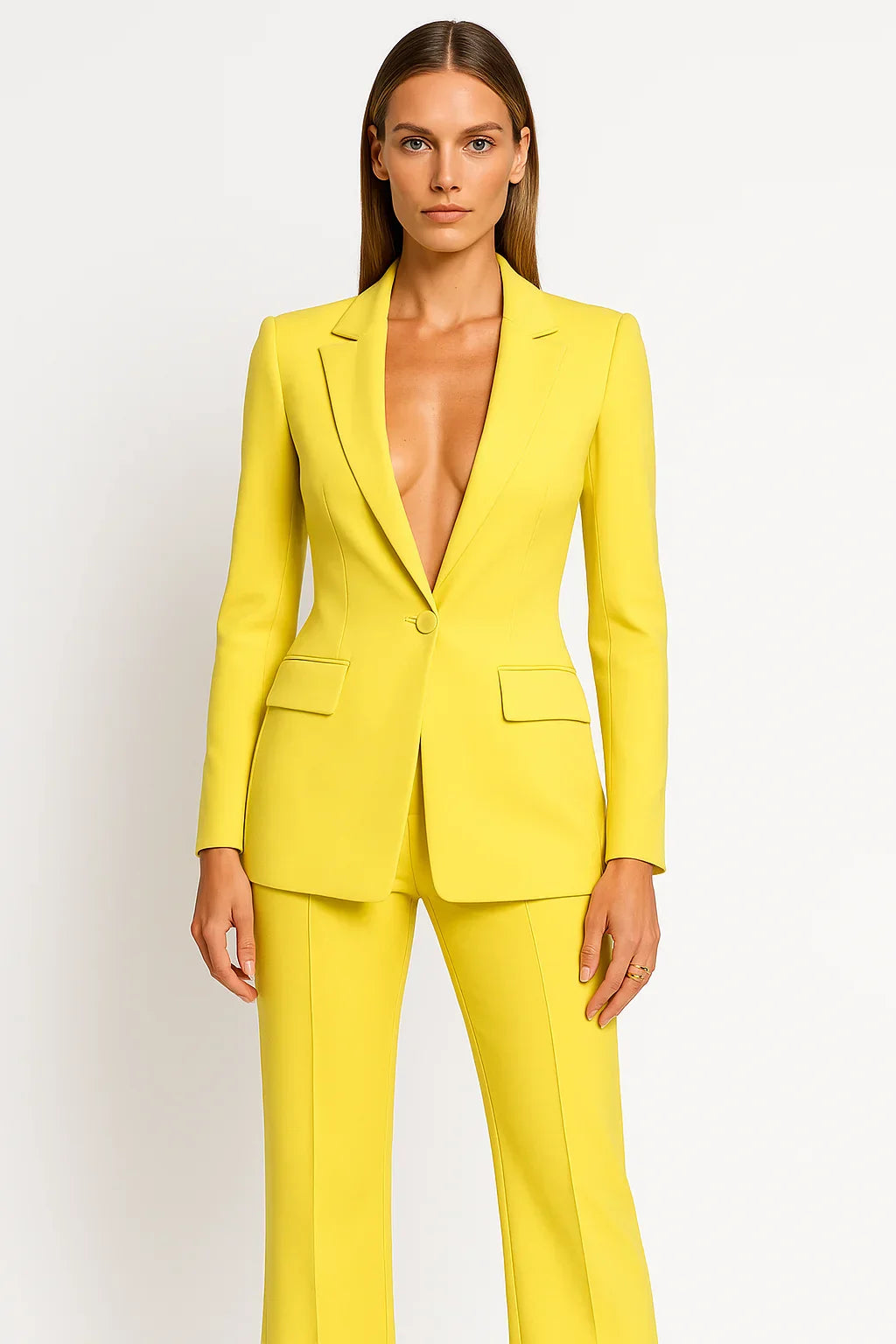 Jessica - Trendy women's blazer and trouser set - photo 2