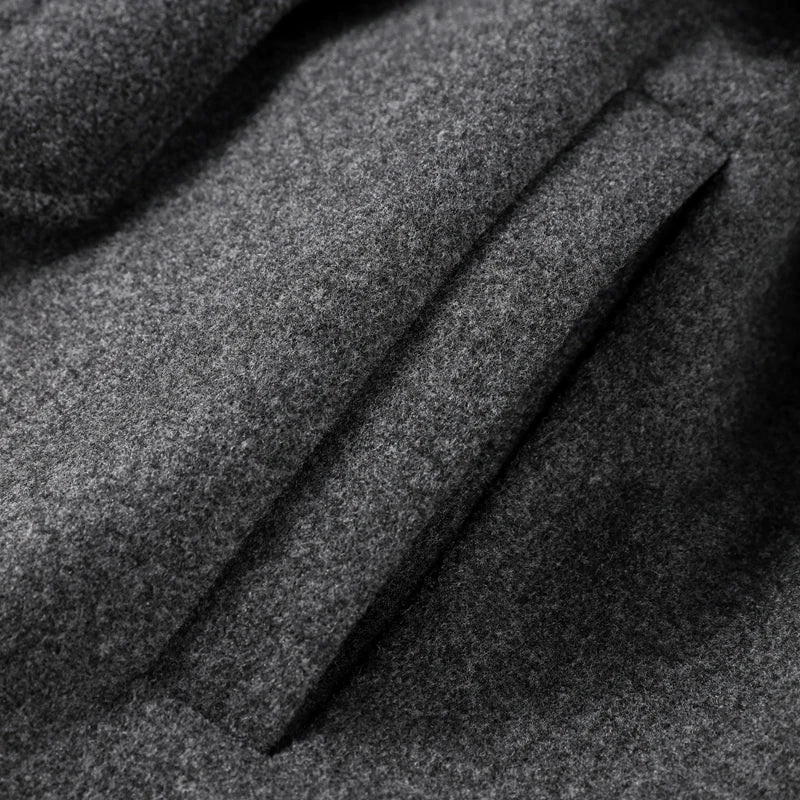 Euphemia - Women's Coat with Tie Belt and Side Pockets - photo 10