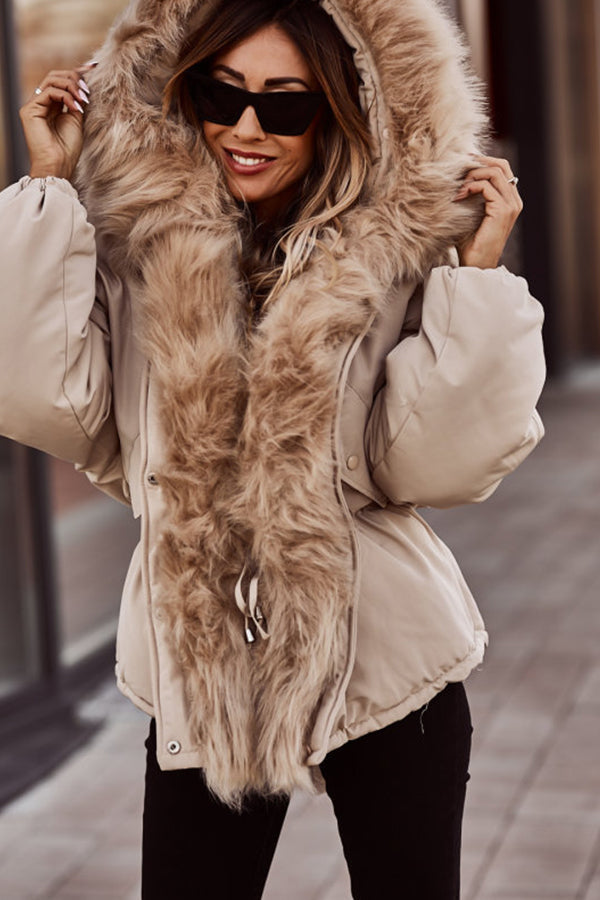 Everdene - Women's Fitted Parka with Hood - photo 3