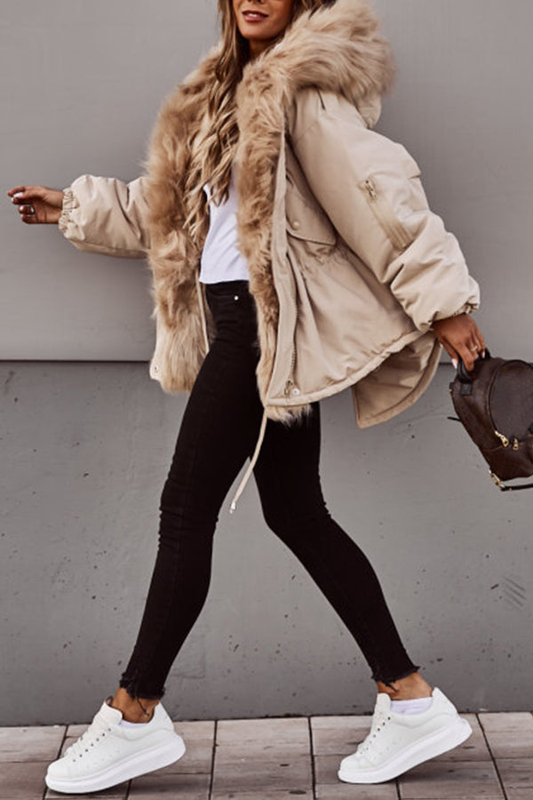 Everdene - Women's Fitted Parka with Hood - photo 4