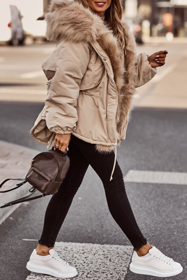 Everdene - Women's Fitted Parka with Hood - photo 5