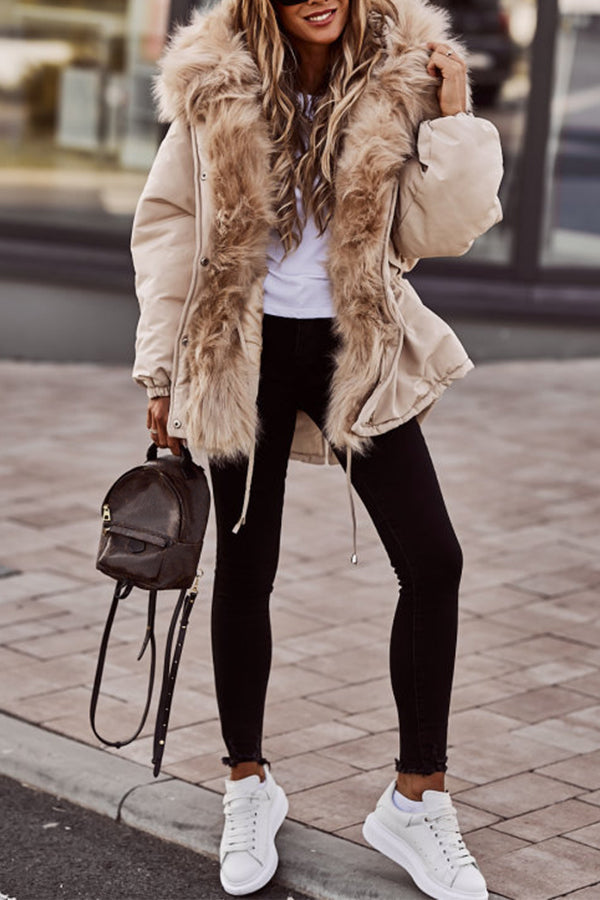 Everdene - Women's Fitted Parka with Hood - photo 6