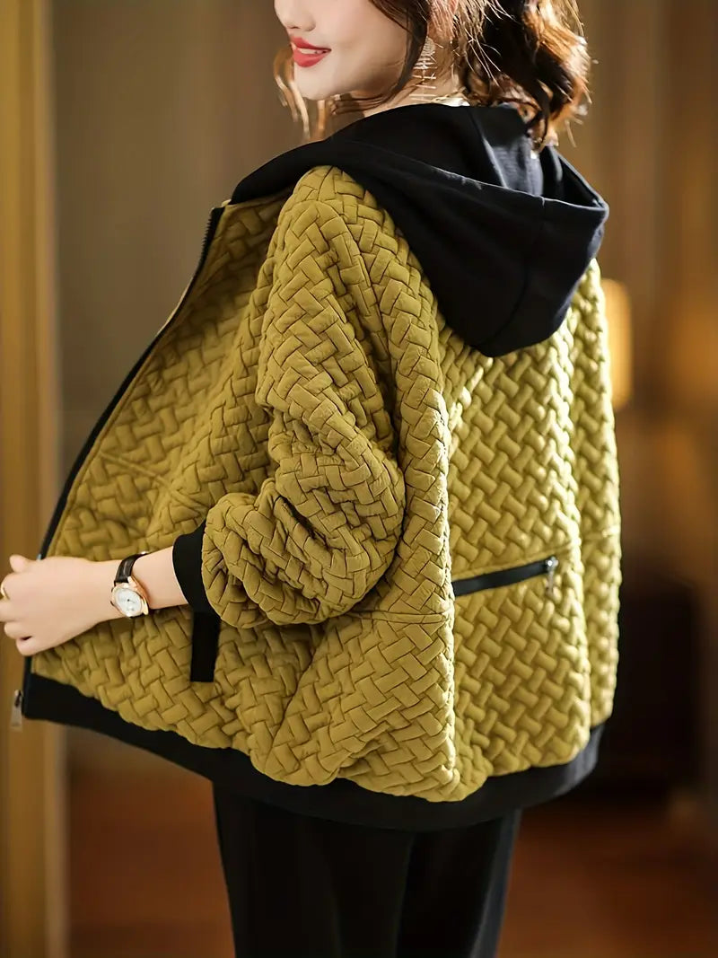 Mirelle - Lightweight Quilted Hoodie Coat for Women - photo 1