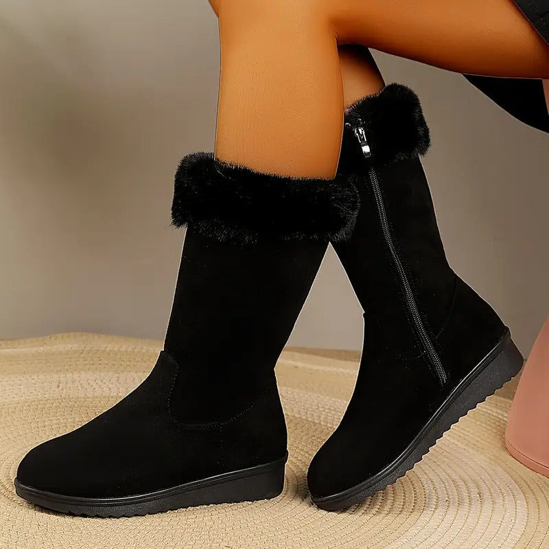 Dagmar - Women's Winter Boots with Cushioned Footbed