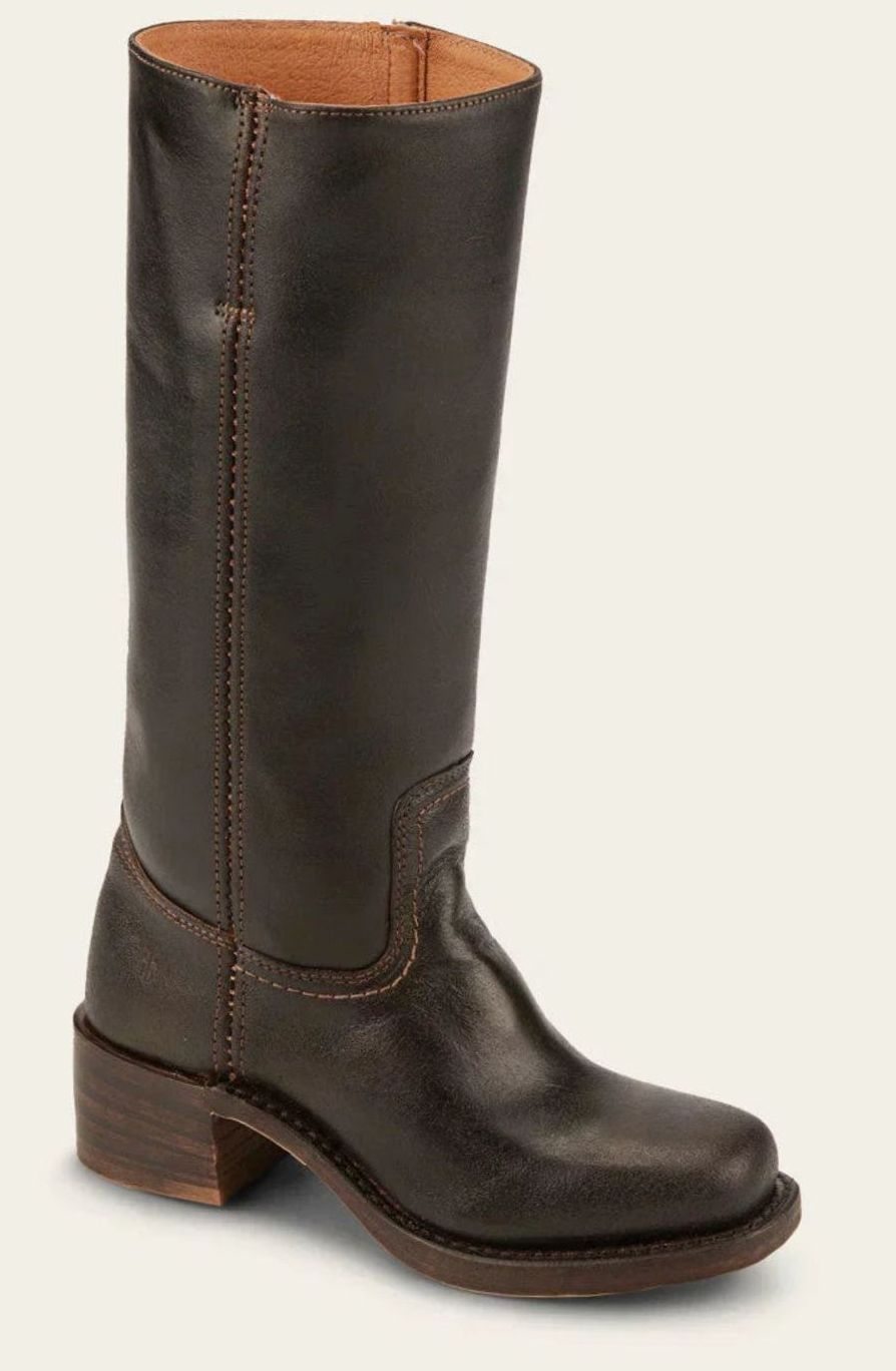 Flora - Women's Mid-calf Stacked-heel Western Boots - photo 7