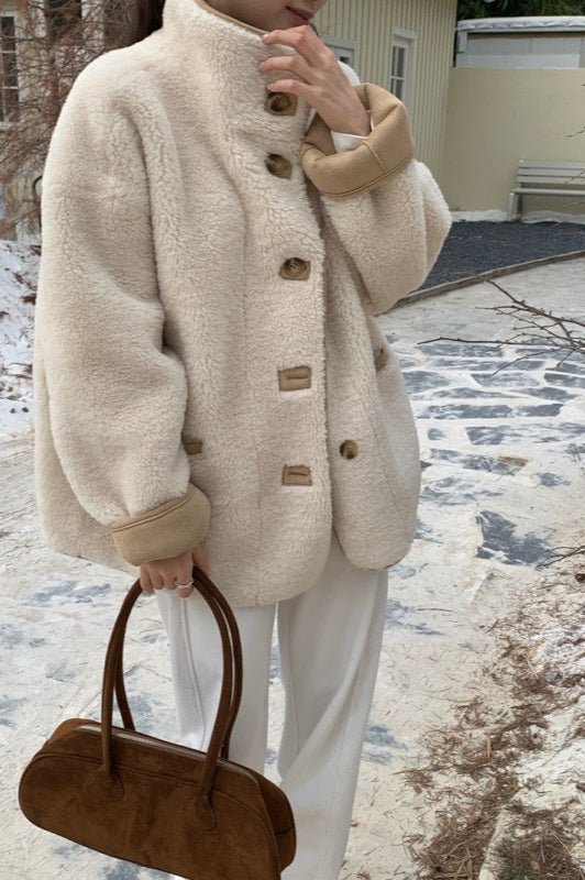 Florence - Women's Coat with Collar - photo 2