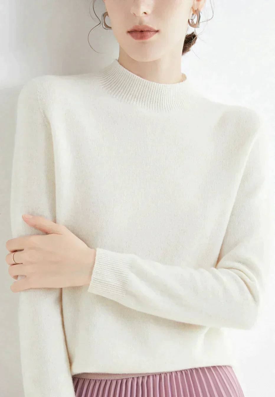 Hadley - Women's Jumper with Roll Neck - photo 2