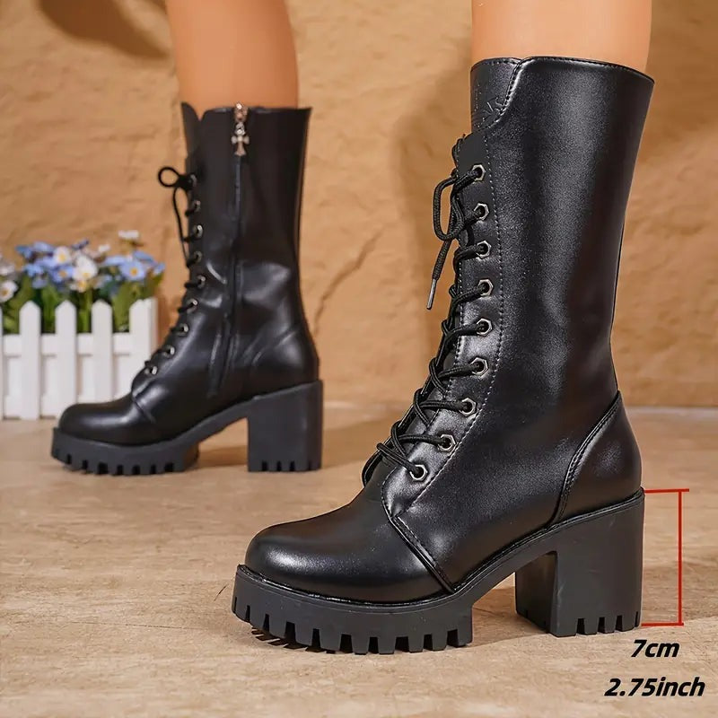 Hester - Women's Boots with Zip Front - photo 4