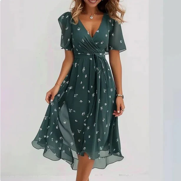 Women’s Short Sleeve Dress | Midi - photo 5