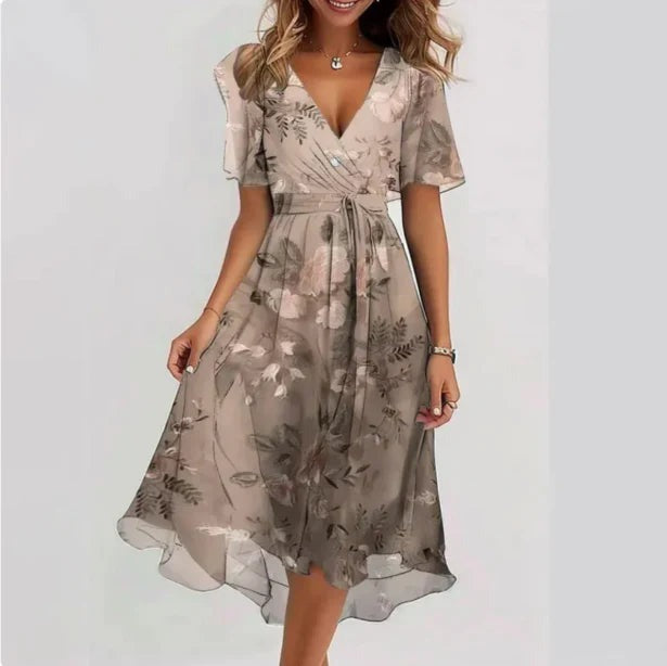 Women’s Short Sleeve Dress | Midi - photo 3