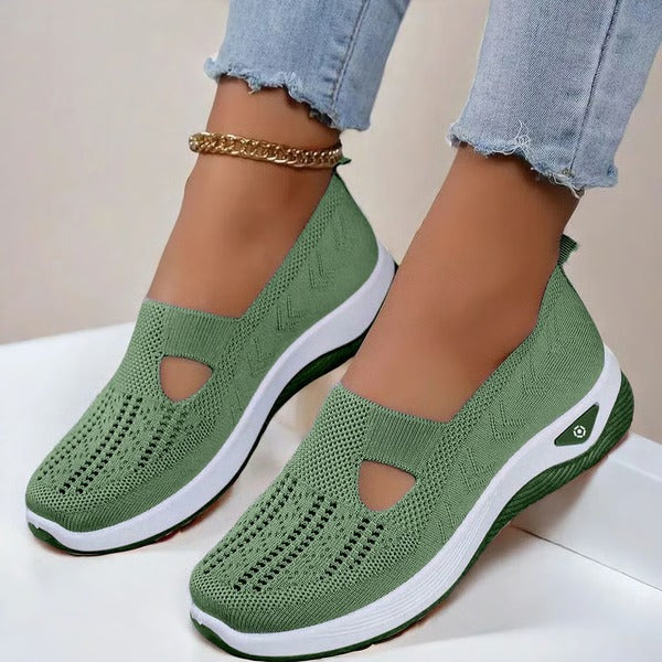 Women's Soft Sole Breathable Slip-On Shoes - photo 2