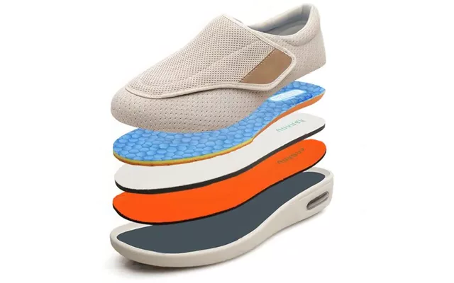 Jemima - Scarpe comode per diabetici da donna con calzata larga