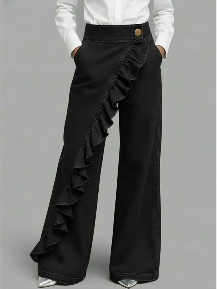Iona - Women's Vintage Wide Leg Jeans - photo 5
