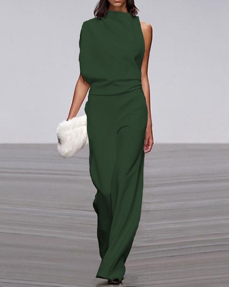 Janella - Women's Sleeveless Wide Leg Jumpsuit - photo 2