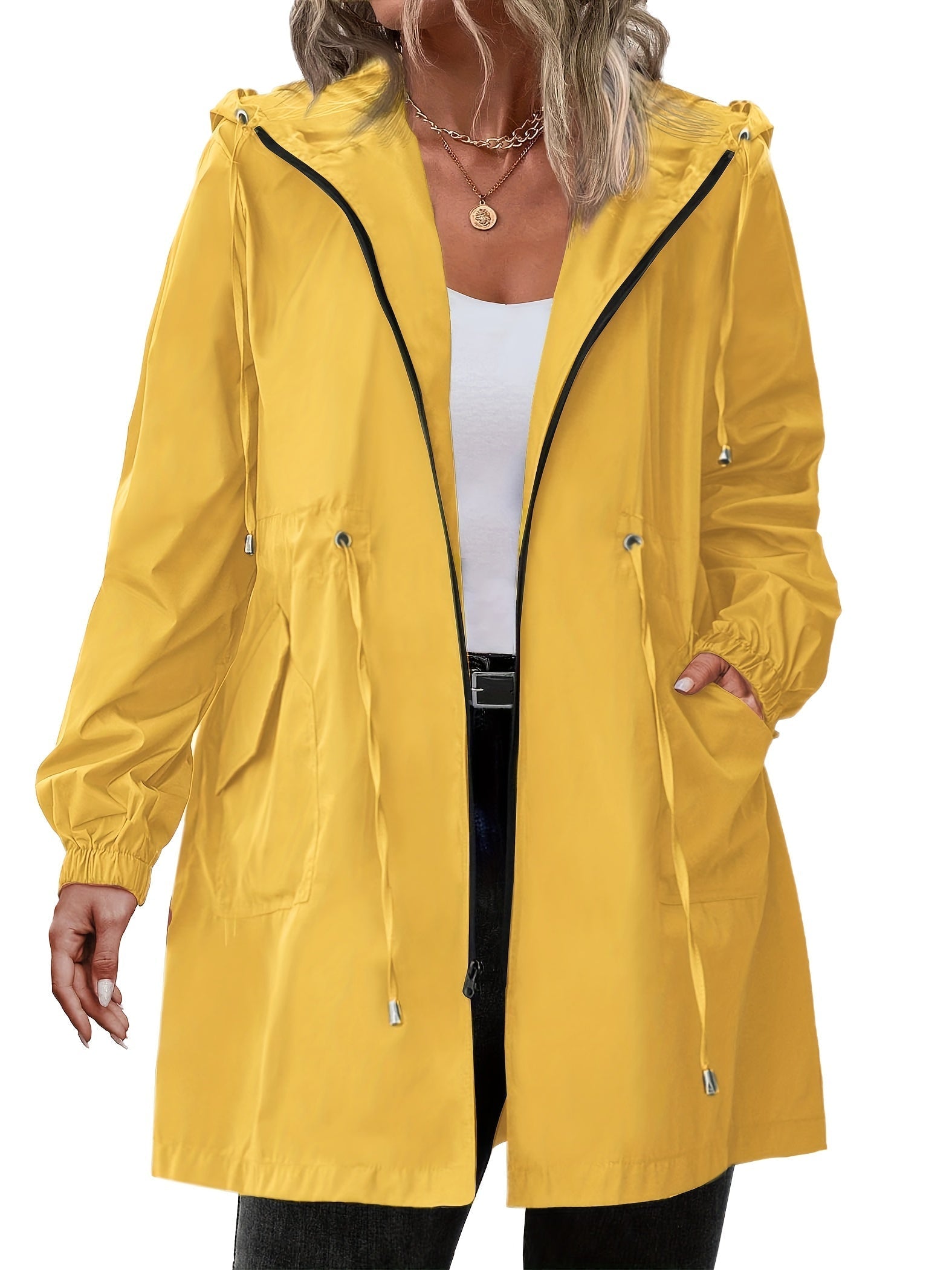 Janice - Women's Relaxed Jacket with Hood - photo 1