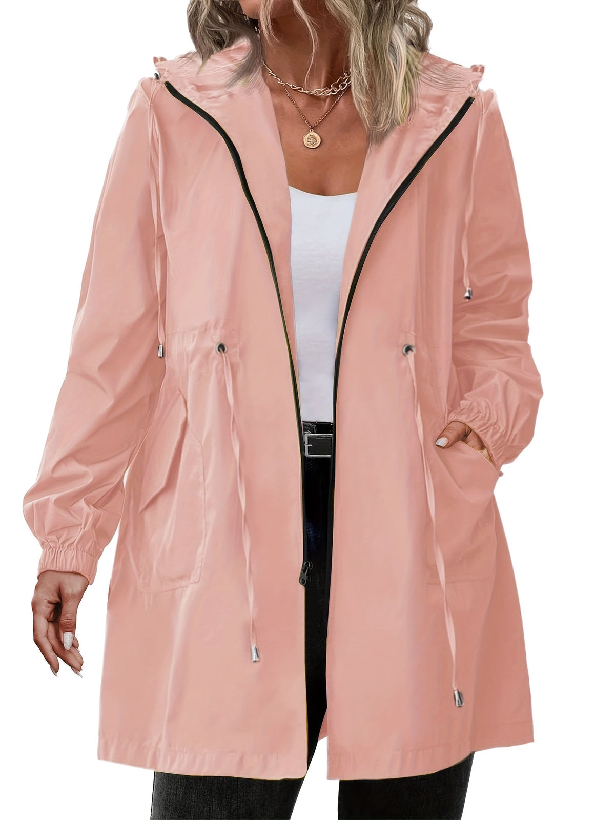 Janice - Women's Relaxed Jacket with Hood - photo 10