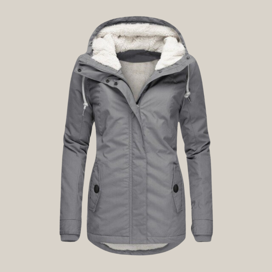 Jessica - Women's Parka with Teddy Lining and Hood