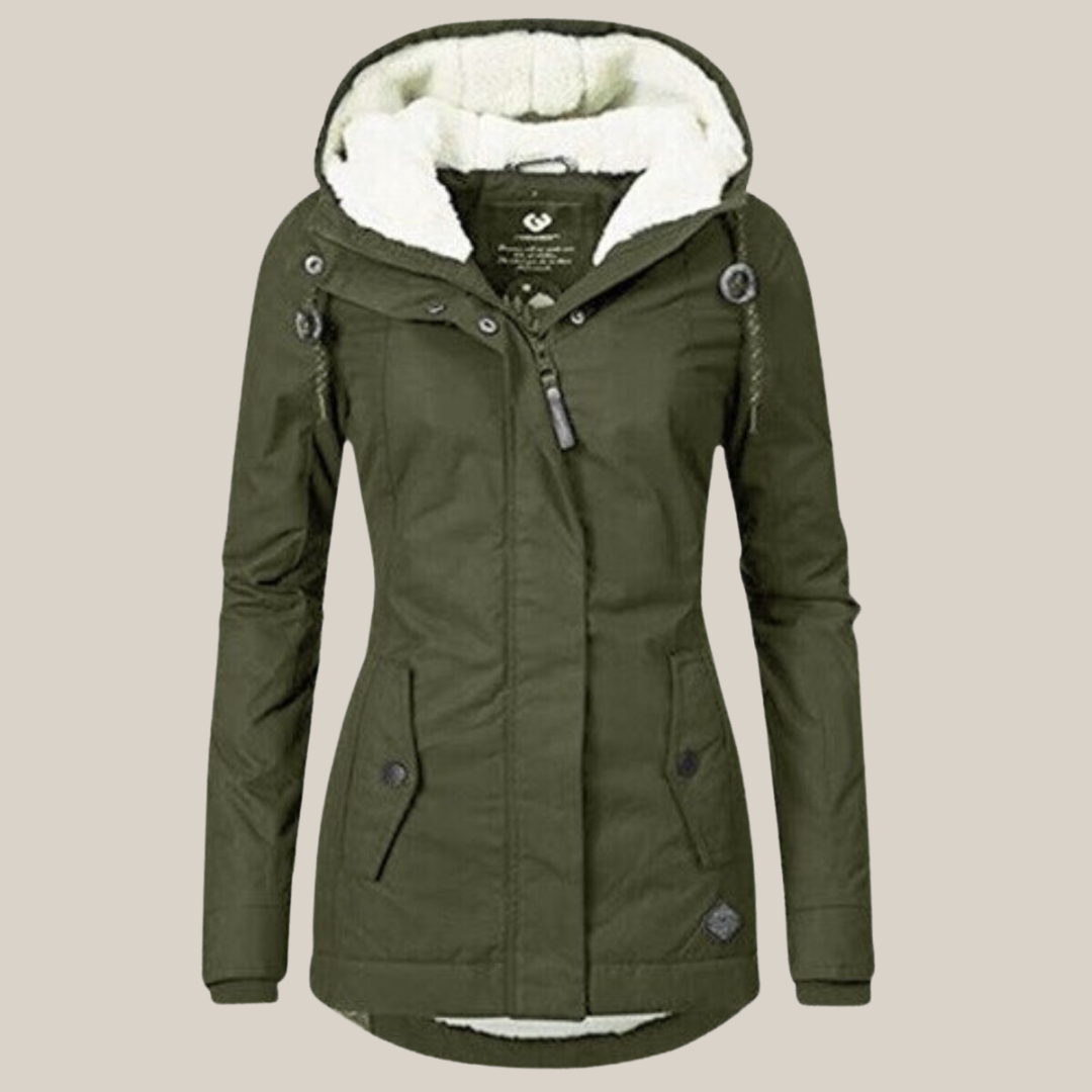 Jessica - Women's Parka with Teddy Lining and Hood