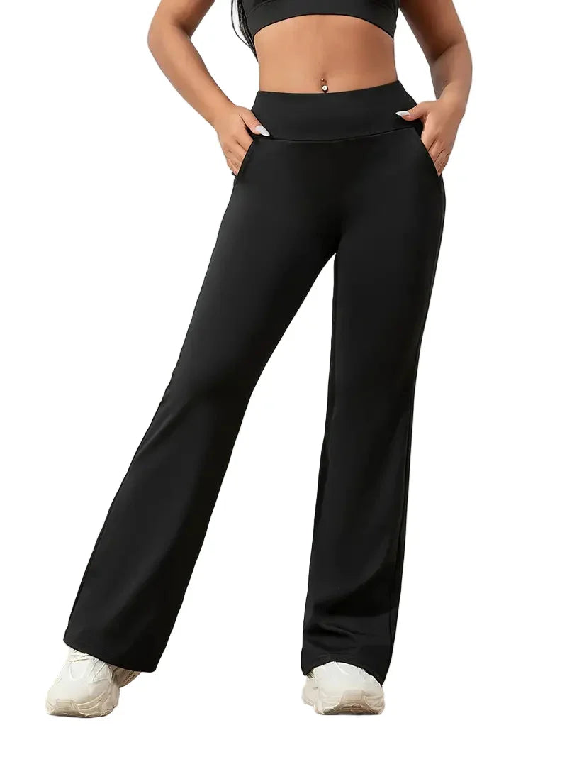 Jewel - Women's High Waist Wide Leg Lounge Trousers - photo 1