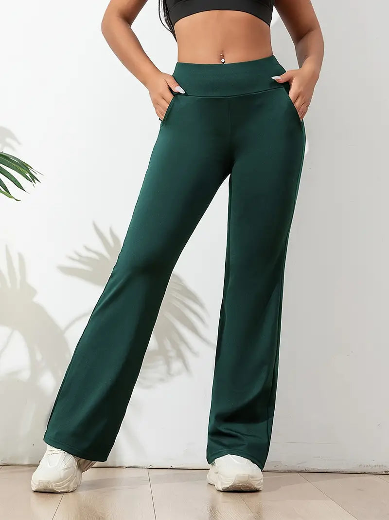 Jewel - Women's High Waist Wide Leg Lounge Trousers - photo 5