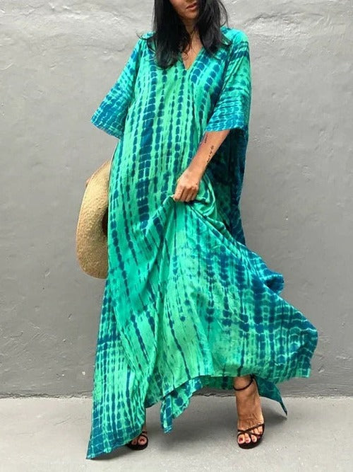 Kayla - Women's Caftan Maxi Summer Dress - photo 1