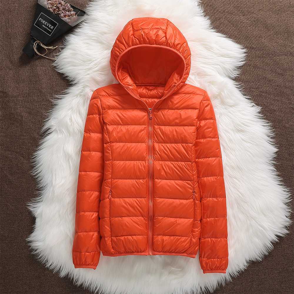Women's Hooded Puffer Zip-Up Outdoor Jacket - photo 8