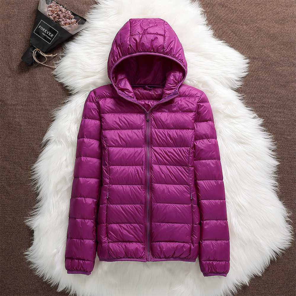 Women's Hooded Puffer Zip-Up Outdoor Jacket - photo 7
