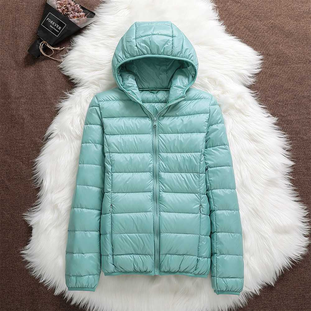Women's Hooded Puffer Zip-Up Outdoor Jacket - photo 10