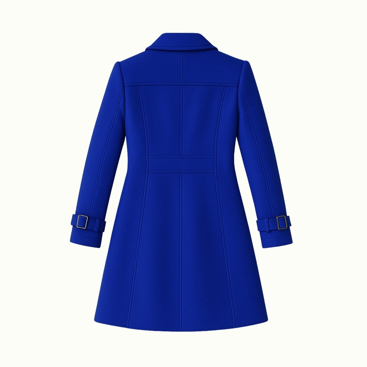 Flor - Trench doppiopetto da donna, capospalla elegante e lungo