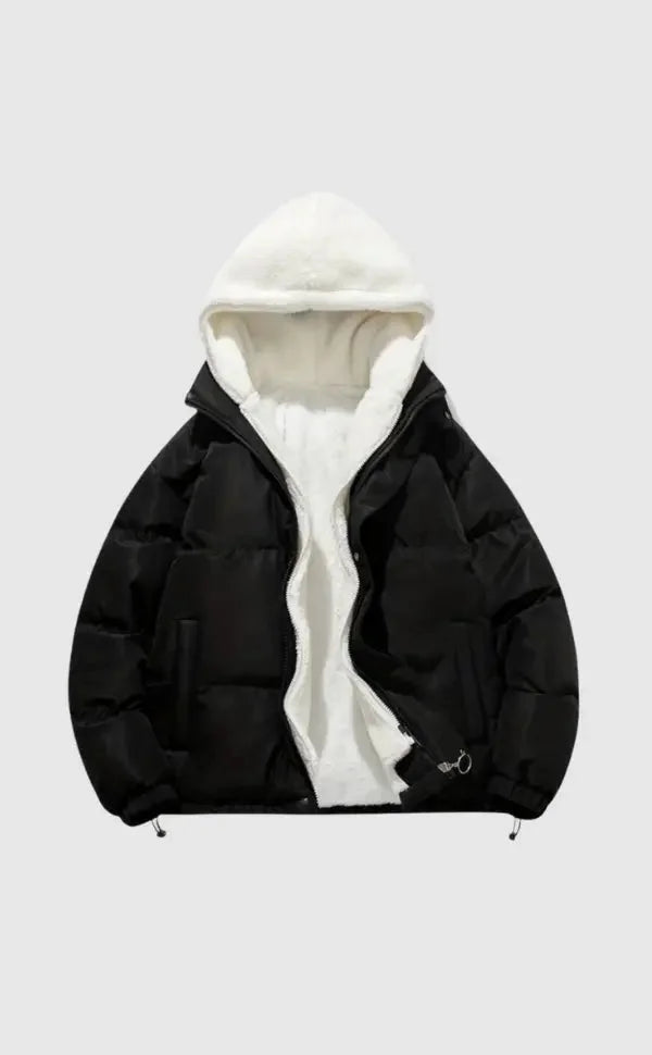 Women's Hooded Puffer Coat with Soft Lining - photo 1
