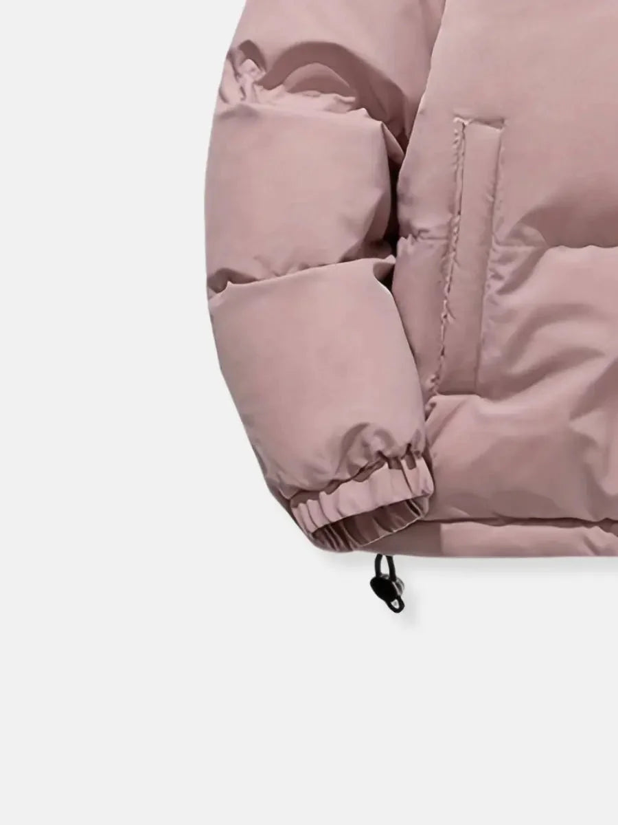Women's Hooded Puffer Coat with Soft Lining - photo 8