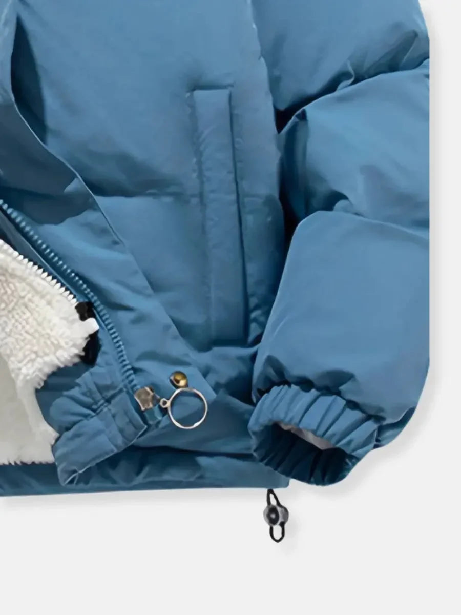 Women's Hooded Puffer Coat with Soft Lining - photo 18