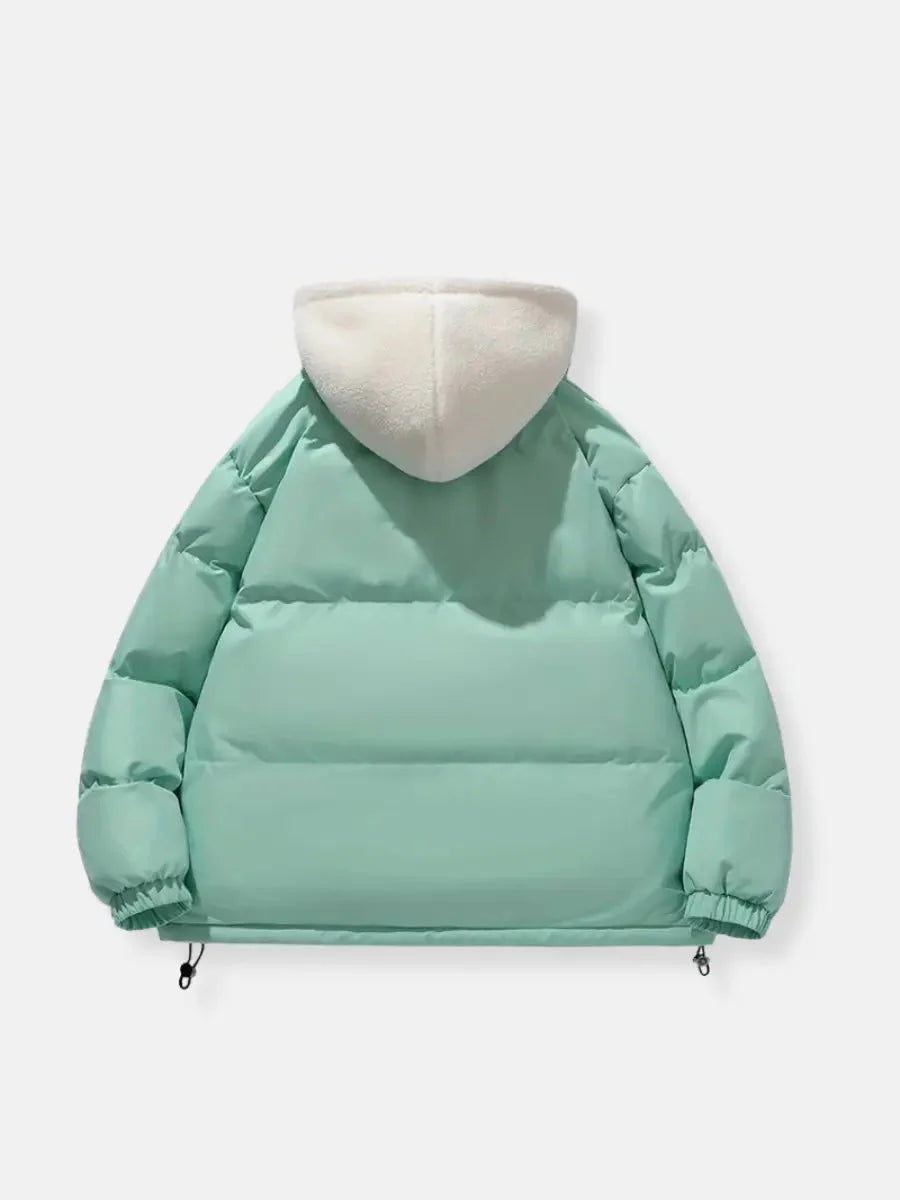 Women's Hooded Puffer Coat with Soft Lining - photo 20