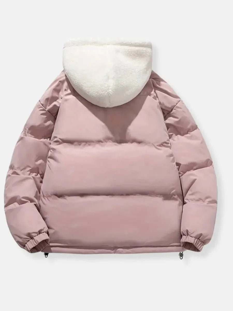 Women's Hooded Puffer Coat with Soft Lining - photo 7