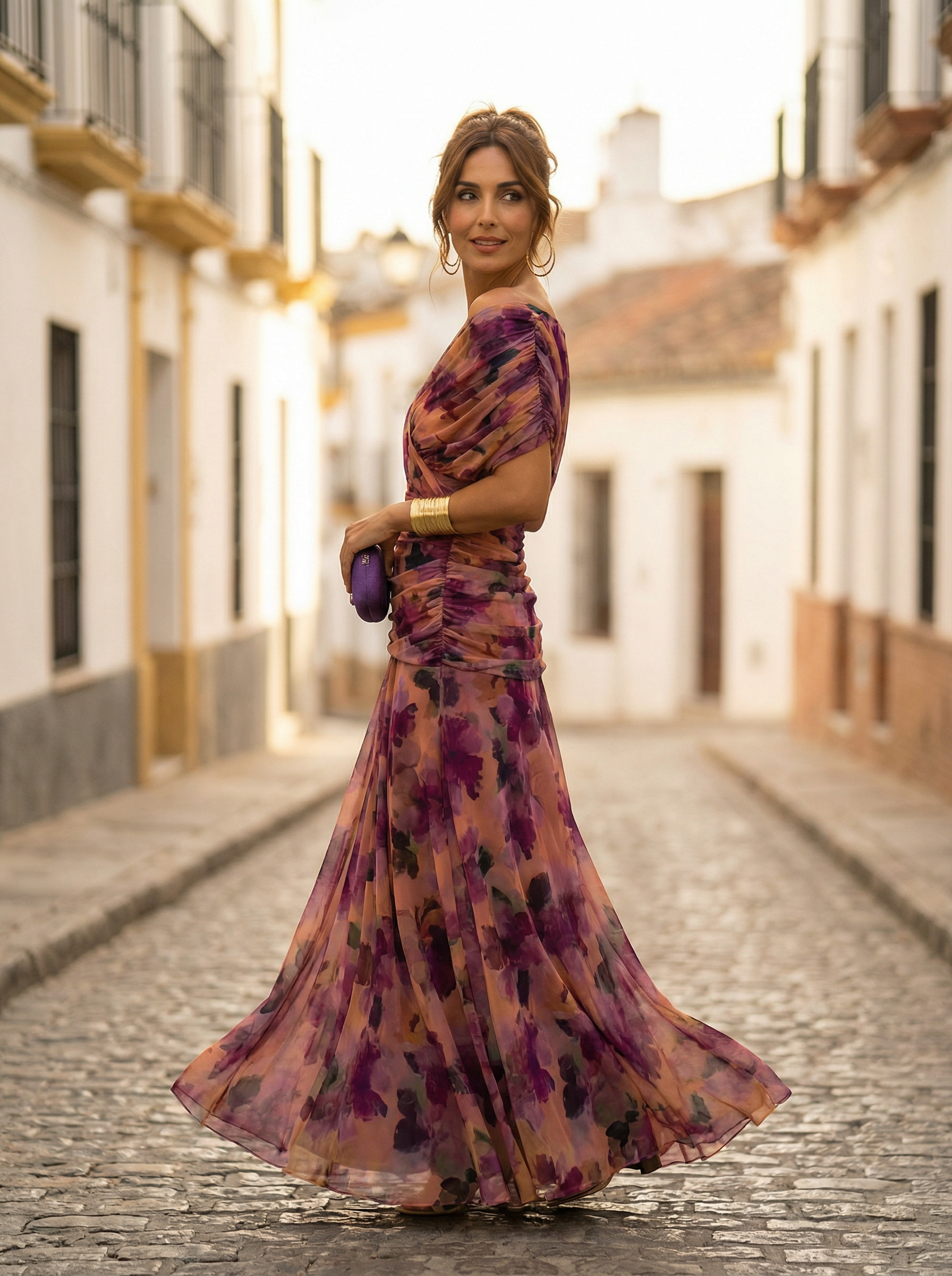 Women's Bardot Off-Shoulder Long Evening Dress - photo 24