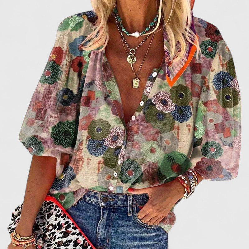 Nancy - Women's Comfortable Blouse - photo 1